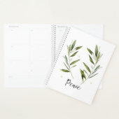 平和，オリーブの葉，クリスマス，祝日，水の色， プランナー手帳 (ディスプレー)