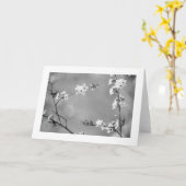 平和 カード (黄色い花)