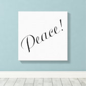 平和 キャンバスプリント (インサイチュ (ウッドフロア))