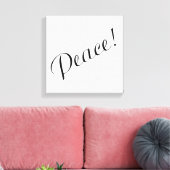 平和 キャンバスプリント (インサイチュ (リビング))