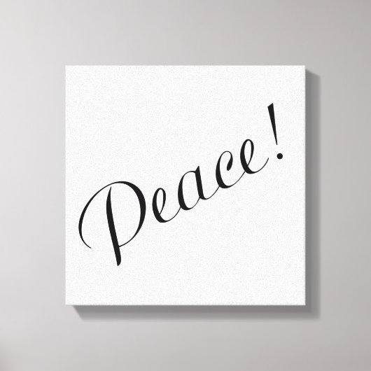 平和 キャンバスプリント (正面)