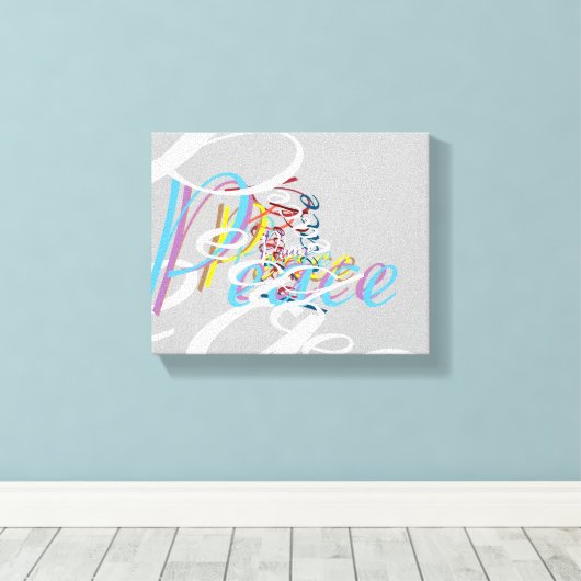 平和 キャンバスプリント (インサイチュ (ウッドフロア))