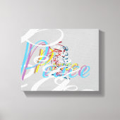 平和 キャンバスプリント (正面)
