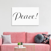 平和 キャンバスプリント (インサイチュ (リビング))