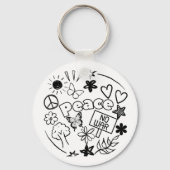 平和 キーホルダー (正面)