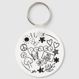 平和 キーホルダー