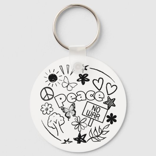 平和 キーホルダー (正面)