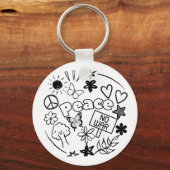 平和 キーホルダー (正面)