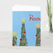 「平和」クリスマスカード シーズンカード (裏面)