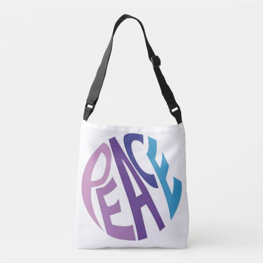 平和 クロスボディバッグ (裏面)