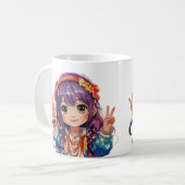 平和 コーヒーマグカップ (正面左)