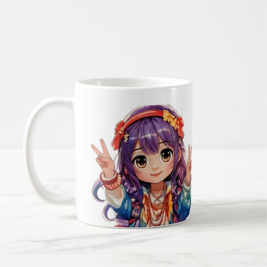 平和 コーヒーマグカップ (左)