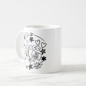 平和 コーヒーマグカップ (正面左)