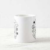 平和 コーヒーマグカップ (中央)