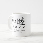 平和 コーヒーマグカップ (正面左)