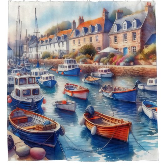 平和 シャワーカーテン (正面)