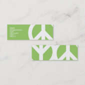 平和 スキニー名刺 (正面/裏面)