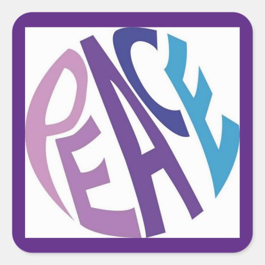 平和 スクエアシール (正面)