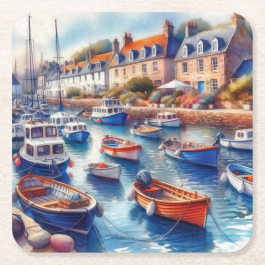 平和 スクエアペーパーコースター (正面)