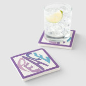 平和 ストーンコースター (横)