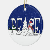 平和 セラミックオーナメント (左)