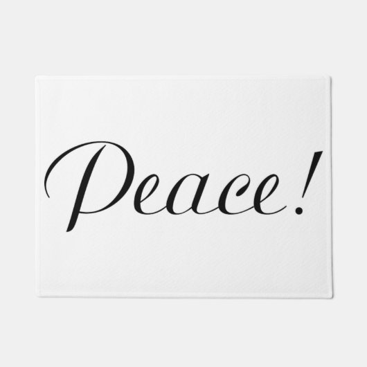 平和 ドアマット (正面)