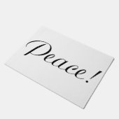 平和 ドアマット (アングル)