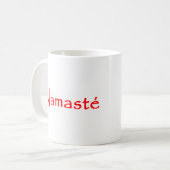 平和 ナマステ コーヒーマグカップ (正面左)