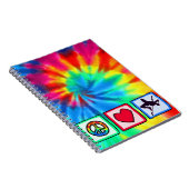 平和、ハイジャンプ愛 ノートブック (右側)