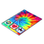 平和、ハイジャンプ愛 ノートブック (左側)