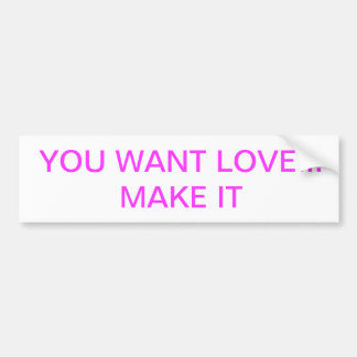 平和 バンパーステッカー