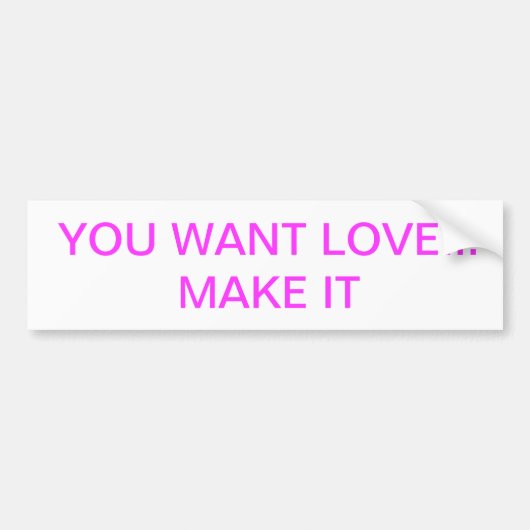 平和 バンパーステッカー (正面)