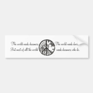 平和 バンパーステッカー