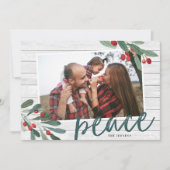 平和 | ファームハウスホリー写真 シーズンカード (正面)