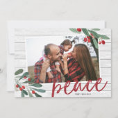 平和 | ファームハウスホリー写真 シーズンカード (正面)