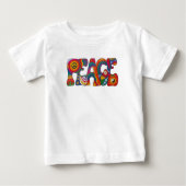 平和 ベビーTシャツ (正面)