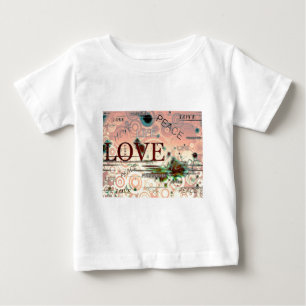 平和 ベビーTシャツ