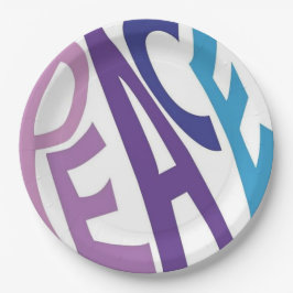 平和 ペーパープレート