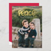 平和 |ホリデーカード シーズンカード (正面/裏面)