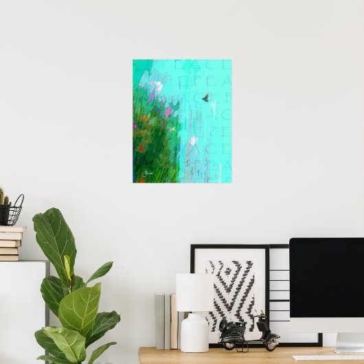 平和 ポスター (ホームオフィス)