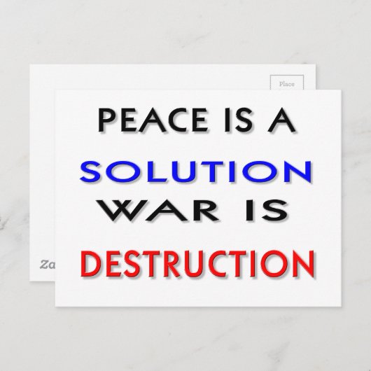 平和 ポストカード (正面/裏面)