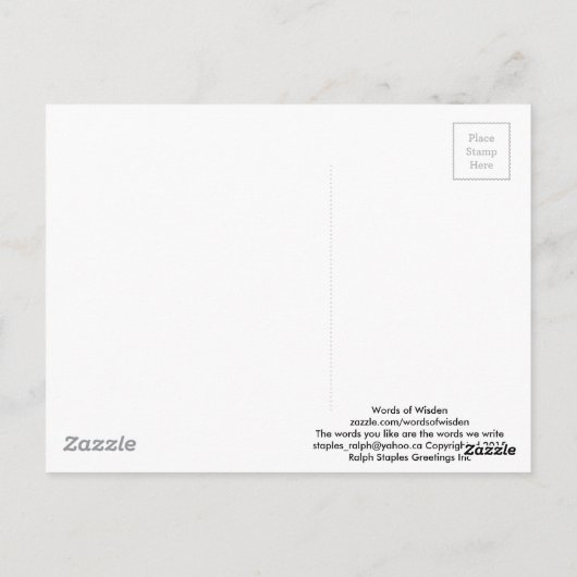 平和 ポストカード (裏面)