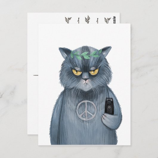 平和。 ポストカード (正面/裏面)