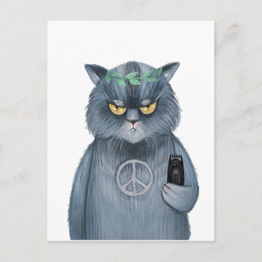 平和。 ポストカード (正面)