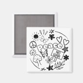 平和 マグネット (正面/裏面)