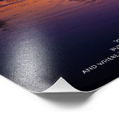 平和 – マタイ6: 19-21 フォトプリント            (角)