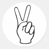 平和 ラウンドシール (正面)