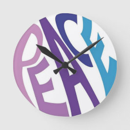 平和 ラウンド壁時計