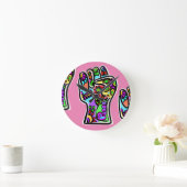 平和 ラウンド壁時計 (ホーム)