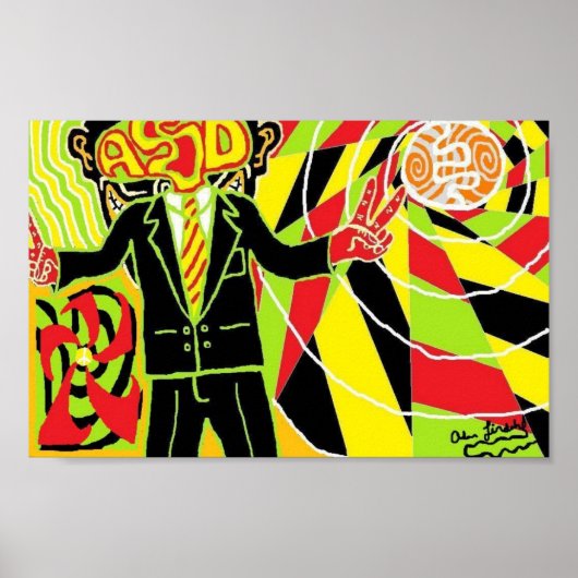 平和/ラスタ ポスター (正面)